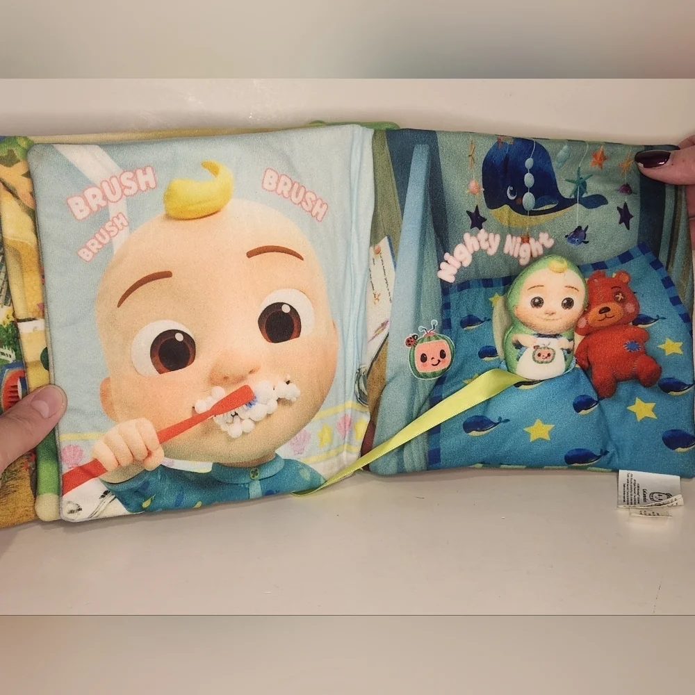 Cocomelon Nursery Rhyme Singing Time Plush Toddler Book